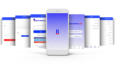 Book A Doctor APP app design doctor ui uidesign ux uxdesign