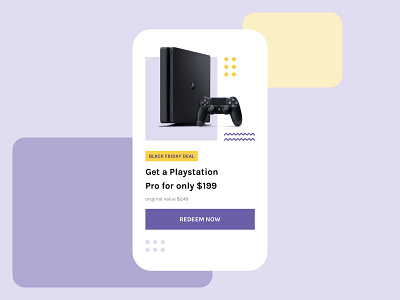 Daily UI 061 :: Redeem Coupon 061 daily ui 061 dailyui day 061 playstation redeem coupon ui