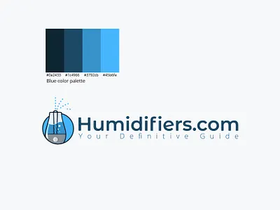 Humidifiers logo design brand brand design brand identity branding design icon illustration logo logodesign logos typography vector