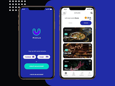 MUULA Prototype adobe xd app app animations app branding appdesign design graphic design trends ui web