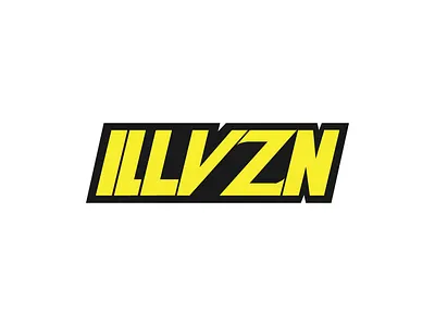 ILLVZN Logo Design adobe illustrator branding design illustrator logo logo conept logo design typography vector