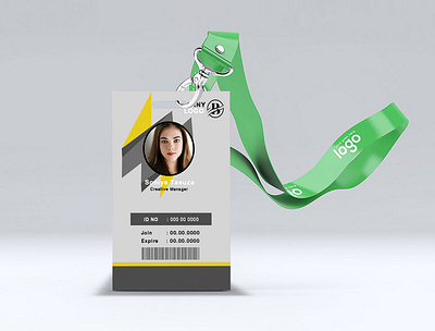 Id Card design branding design illustration logo typography