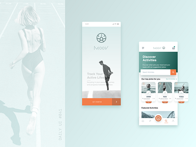 DAILY UI #041 | Workout Tracker 041 app daily 100 challenge dailyui dailyui041 dailyuichallenge mobile tracker ui ui design uidesign uiux uiuxdesigner wellness workout workout app workout tracker