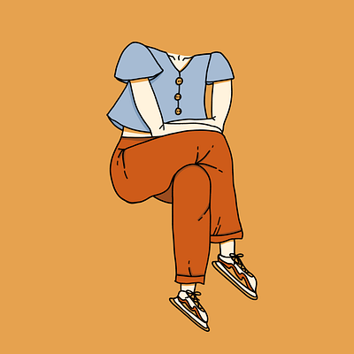 Shirt With Buttons drawing drawing style illustration ipad pro minimal procreate procreate app weird womenofillustration womenwhodraw