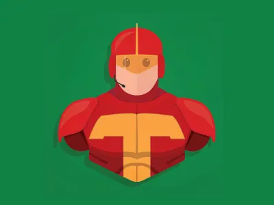 Turboman arnold character design christmas fan art holidays illustration illustrator minimal minimalism schwarzenegger superhero vector vector illustration