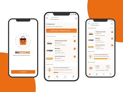 Instore App ui ux uxcasestudy