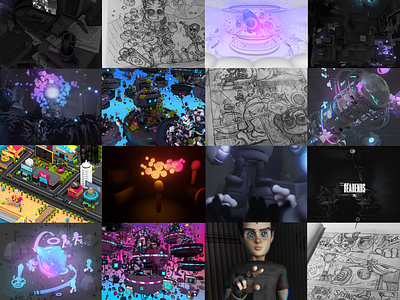 A Snapshot of 2019 2019 2019 design trend 2020 3d animation blender character design collage illustration new years trend videogame vr