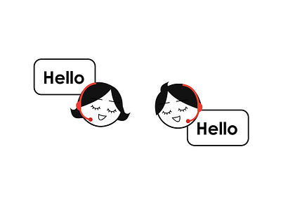 Character Design answeringservice cartoon character character design couple customer support dribbble illustration line mascot design miniature phone