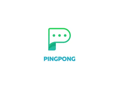 PINGPONG Social Media Website app branding branding design branding designer daily logo challenge daily logo design illustration logo logo a day logo app logo design logotipo logotype message app messaging messaging app pingpong social app social media website