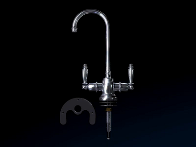 HC Faucet Model Render02 animation design