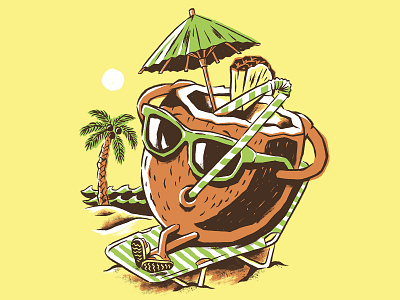 Livin The Dream alcohol art beach chill design drinks ocean pina colada relaxing shirts summer tshirt