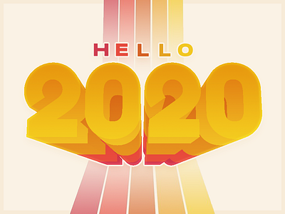 Hello 2020! 2020 new year