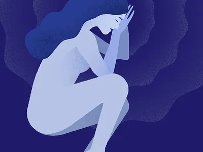 Wellness illustrations - Sleep & Energy energy health healthcare illustration minimal people runner sleep sleeping texture wellness woman womans