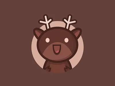 Deer abstract animation design intro motion motion design