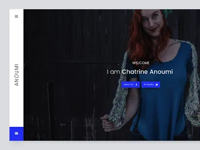 Anoumi cv html one page personal resume template