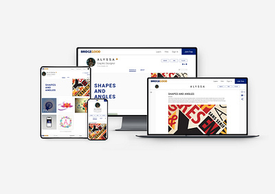 BRIDGEGOOD Portfolio Redesign product design ui ui design web design