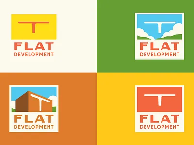 Flat development company brand design brand building building company building design construction design development development company gerder land landscape letter t logo logodesign minimal monroe vector