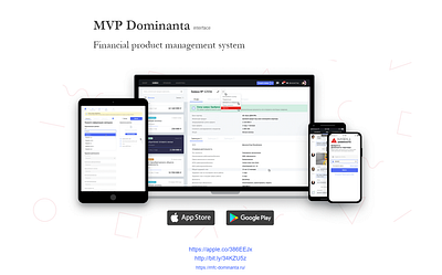 MVP Dominanta product android app android app design app dashboard dashboard template design app ios mvp product product design ui ui ux ui design uiux