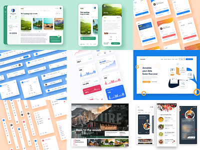 Best of 2019 2019 2020 adobe xd app best of 2019 design flat illustration mobile app portfolio top nine ui ux web