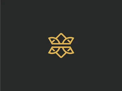 monogram logo design icon logo