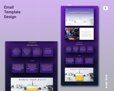 Email Marketing newsletter design marketting template newsletter social media design