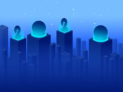 New Year 2020 with Classic Blue 2020 adobe illustrator artwork building city classic blue fiction globes happy new year illustration new year wishes planet ui vector vector artwork vector graphics