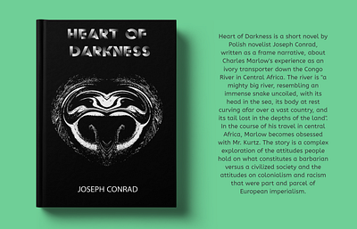 Heart Of Darkness book cover editorial design