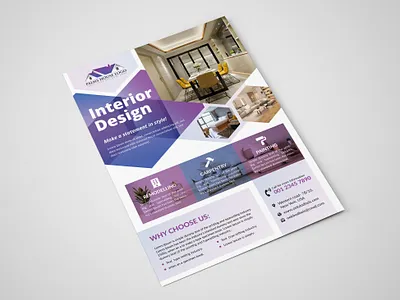 Interior Design Flyer Template a4 flyer template for print interior design flyer a4 interior design flyer a4