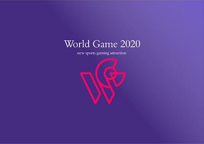world game 2020 design icon illustration logo typography