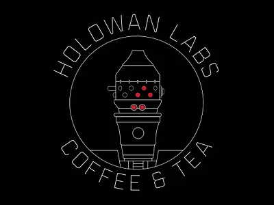 Holowan Labs Coffee & Tea branding coffee design droids illustration simple star wars tea the mandalorian vector vector illustration