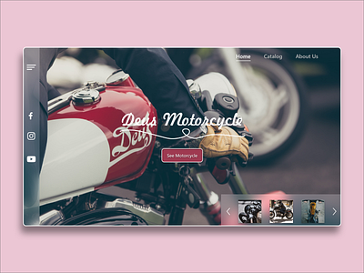 UI Design For Motorcycle animation app app design branding design illustration logo ui uiux ux web web design