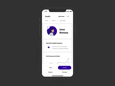 EasyFit Fitness App app app interface easyfit figma fitness fitness app ios tyler mathew suggs ui uiux user experience user interface ux workout