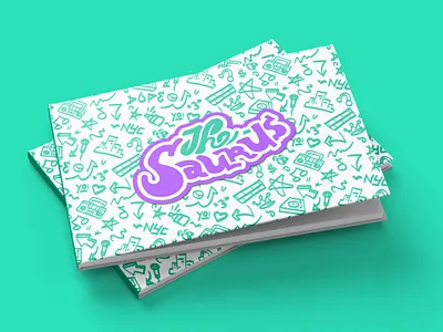 The-Saurus brand design brand identity design education hip hop illustration rap vector