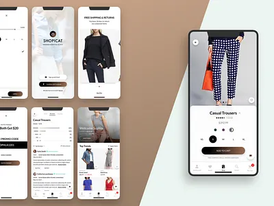 shopicat 1 orig app designer branding clean ecommerce ios mobileapp mobileapplication ui uidesign ux