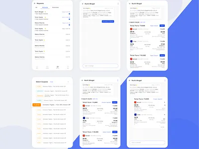 Agent Booking app booking app design ui