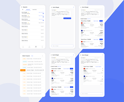 Agent Booking app booking app design ui