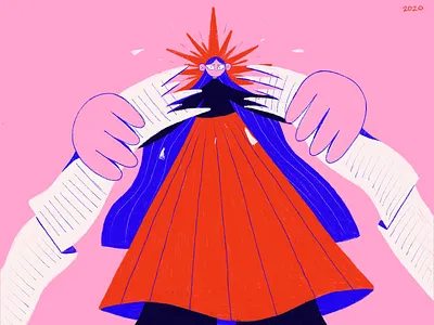 Resolution lists sucks! 2020 character cool design illustration list ripoff woman woman illustration