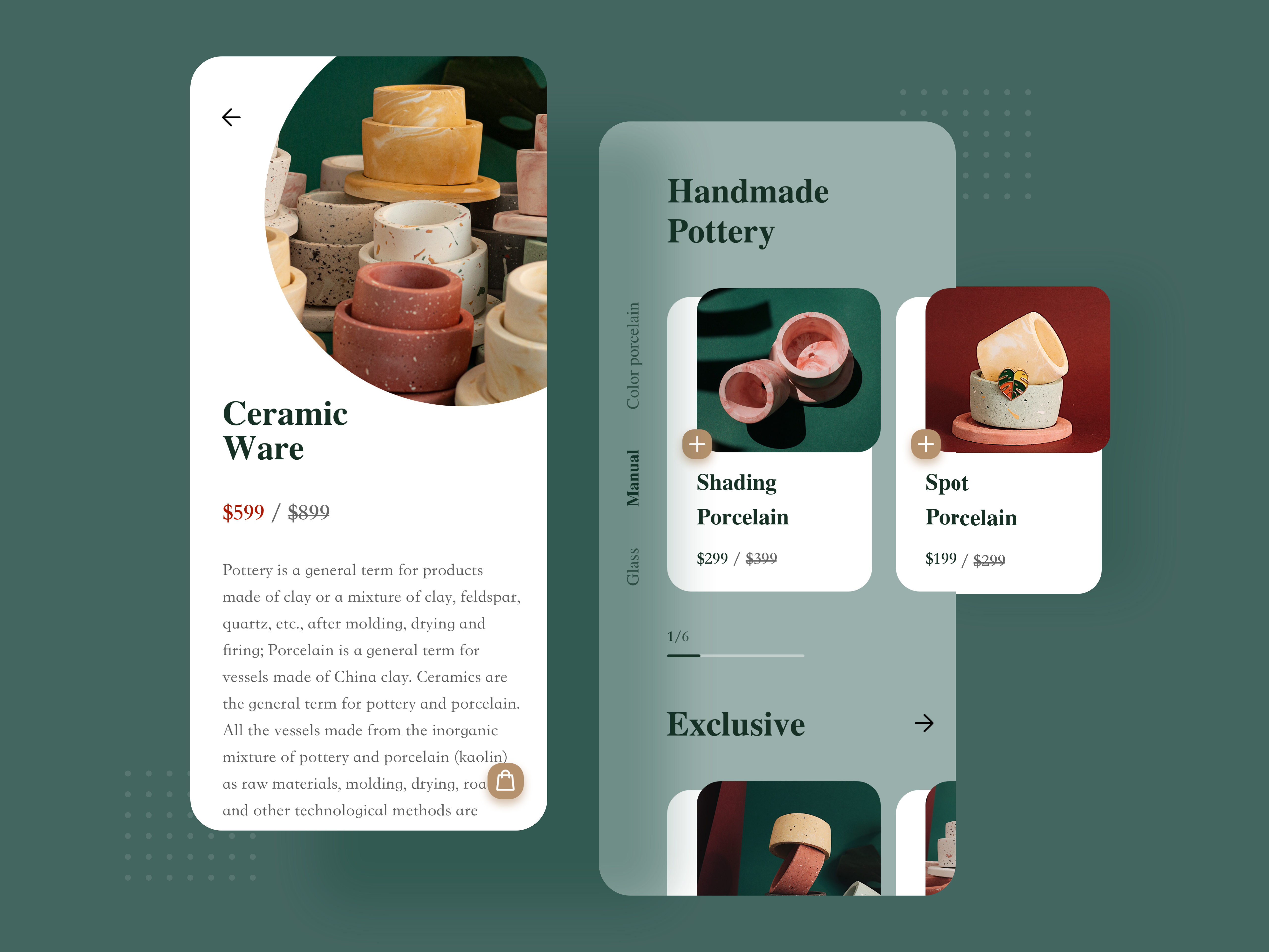 Example of Ceramic Customization App