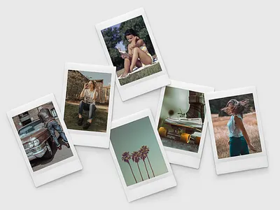 Free Instant Photo Collage Mockup design free free download free mockup free psd freebie freebies mockup mockup design mockup psd mockup template