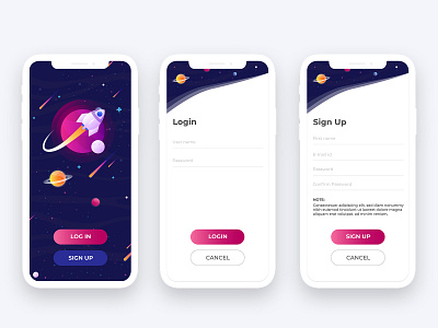 Mobile App Design mobile mobile app mobile app design mobile app login mobile app signup mobile design mobile ui
