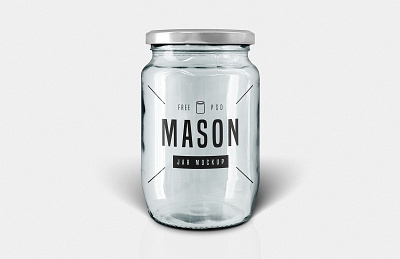 Free Glass Mason Jar Mockup design free freebies mockup mockup design mockup psd mockup template