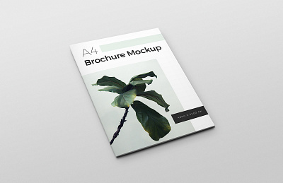 Free A4 Brochure Mockup Set design free free mockup freebies mockup mockup design mockup psd mockup template