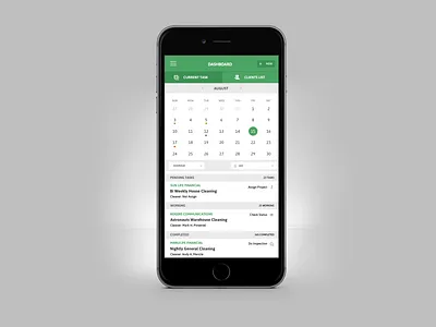 Cleaning Services Mobile App appdesign cleaning service mobile ui mobileapp ux