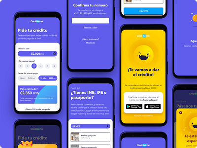 Mobile Screens 📱 app fintech app game sketch ui