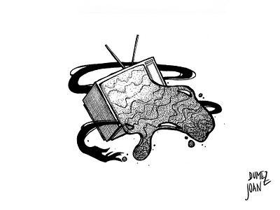 Inktober Snow bw doodle hands illustration inking inktober inktober2019 joandumez pen tv