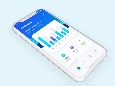 Dobi - Smarthome Mobile Dashboard dashboard dashboard ui design mobileapp smarthome ui user experience user interface ux