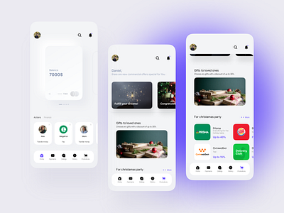 Banking app app design figma mobile mobile app ui ux