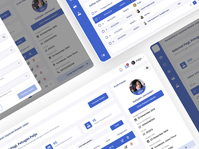 Hosptial Patient Management - Dashboard UI design health app hospital hospital app ui uiux ux web design website