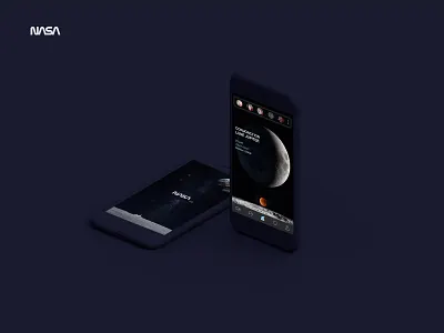 NASA APP design app art branding character design flat icon illustration illustrator logo mobile typography ui ux web