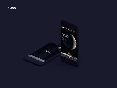 NASA APP design app art branding character design flat icon illustration illustrator logo mobile typography ui ux web